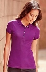 Russell R566F Ladies Piqué Stretch Polo